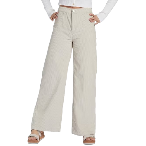 Roxy Chloe Kim Coordinating High Rise Corduroy Wide Leg Pants