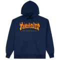 Thrasher Inferno Hoodie Mens Navy