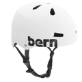 Bern Summer Satin White Helmet