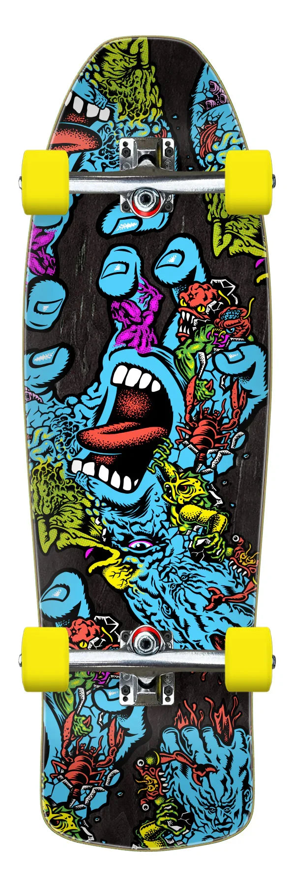 Santa Cruz Roskopp Screaming Five Premium Skate Cruiser Complete