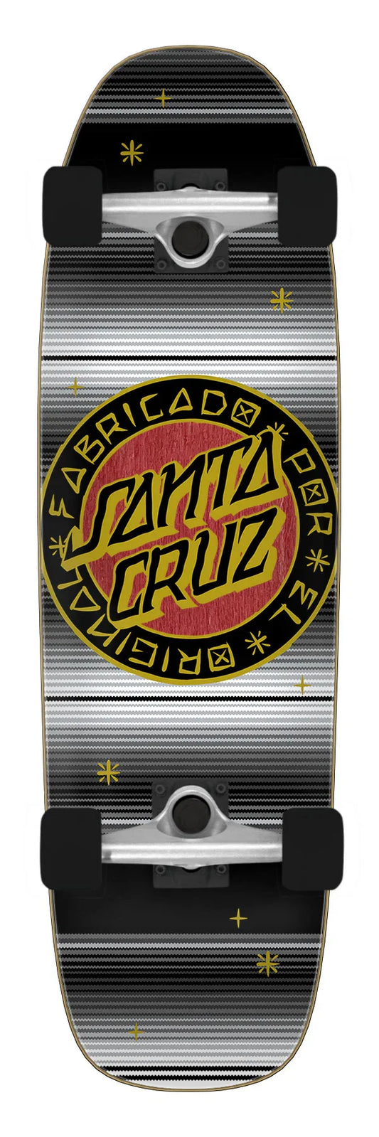 Santa Cruz Loco Dot Street Cruiser Skateboard Complete