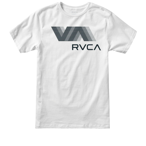 RVCA VA Blur T-Shirt Mens White