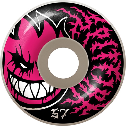 Spitfire Deathmask 57mm White/pink  Skateboard Wheels