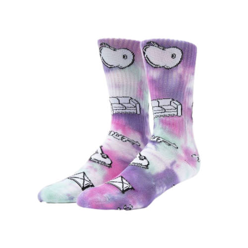 HUF Scatterbrain Crew Sock