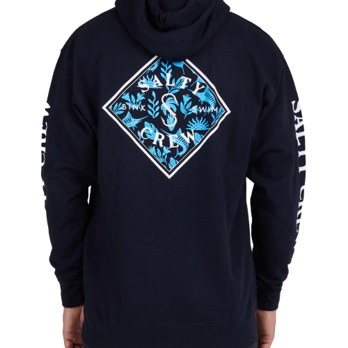 Salty Crew Tippet Shores Hood Fleece Navy Men's