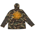 Spitfire Skateboard Wheels Zip Hoody Classic 87 Swirl Camo/Orange Mens