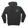 Santa Cruz Wave Dot Hoodie Mens Char Hthr