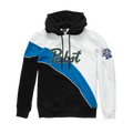 HUF PBR Pabst Color Blocked Blue/White Hoodie