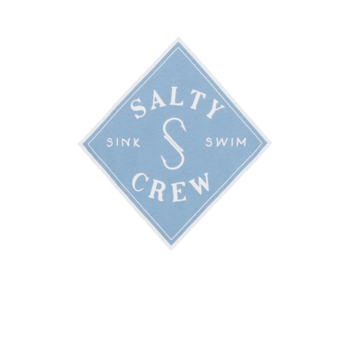 Salty Crew Tippet Long Sleeve Tee Light Blue Men's
