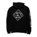 Salty Crew Tippet Shores Hood Fleece Black Men's