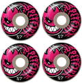 Spitfire Deathmask 57mm White/pink  Skateboard Wheels