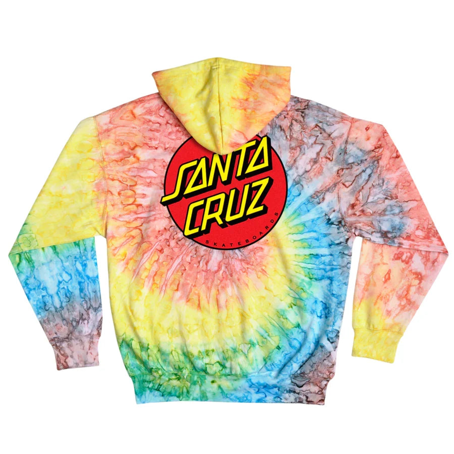 Santa Cruz Classic Dot Men's Zip-Up Hoodie