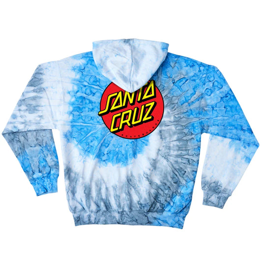 Santa Cruz Classic Dot Men's Zip-Up Hoodie