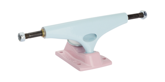 Krux K5 Pale Blue Pink DLK Standard Skateboard Trucks 8.0