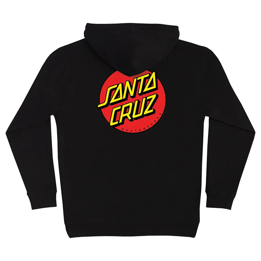 Santa Cruz Classic Dot Men's Zip-Up Hoodie