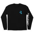 Santa Cruz Screaming Hand L/S Black Tee