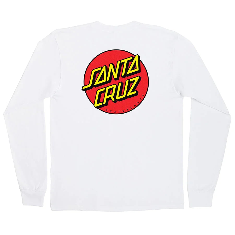 Santa Cruz Classic Dot Men's Long Sleeve T-Shirt