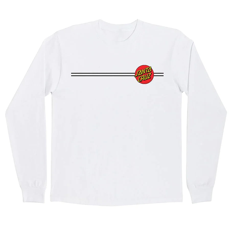 Santa Cruz Classic Dot Men's Long Sleeve T-Shirt