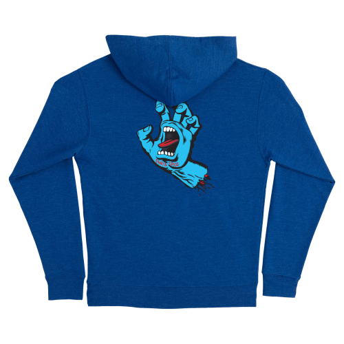 Santa Cruz Youth Screaming Hand Royal Blue Hoodie