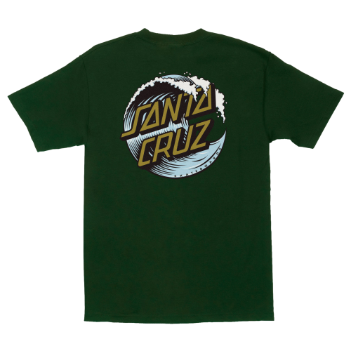 Santa Cruz Wave Dot Mens Tee