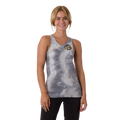 Santa Cruz DNA Dot Tank Fitted T-Shirt Womens Turquoise Marble