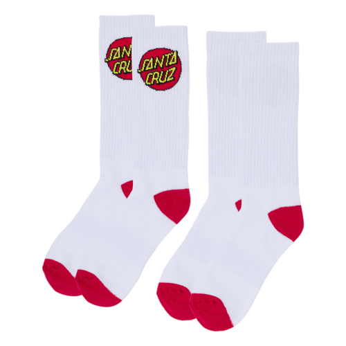 Santa Cruz Cruz Sock Mens White
