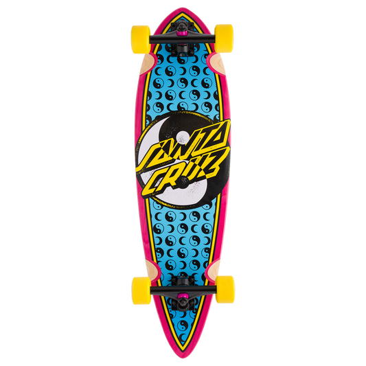 Santa Cruz Yin Yang Dot Pintail Longboard Complete
