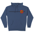 Santa Cruz Classic Dot P/O Hooded Heavyweight Sweatshirt Mens Storm Blue