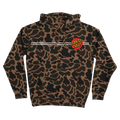 Santa Cruz Classic Dot P/O Hooded Heavyweight Sweatshirt Mens Duck Camo
