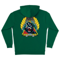Santa Cruz Natas Screaming Panther Green Hoodie