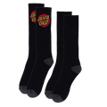 Santa Cruz Cruz Socks Mens Black