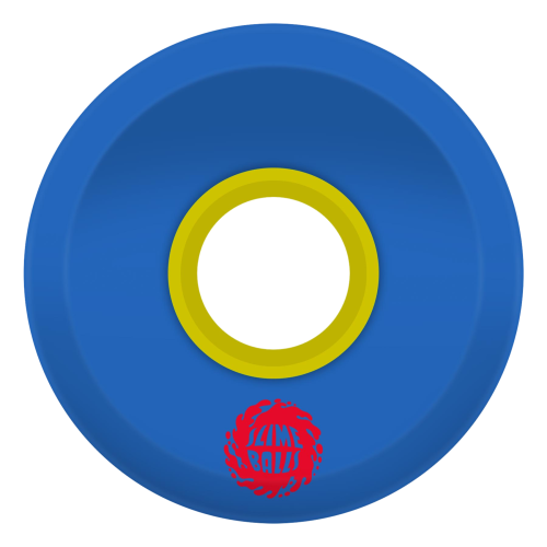 Slime Balls 60mm Flame OG Slime Blue 78a  Skateboard Wheels
