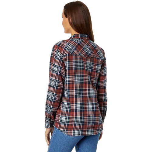 Salty Crew Long Haul Flannel Women's Spice
