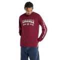 Thrasher Barbed Wire L/S Tee Burgundy