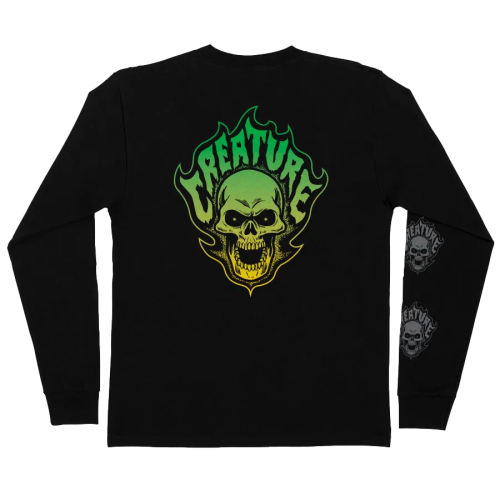 Creature Bonehead Flame L/S