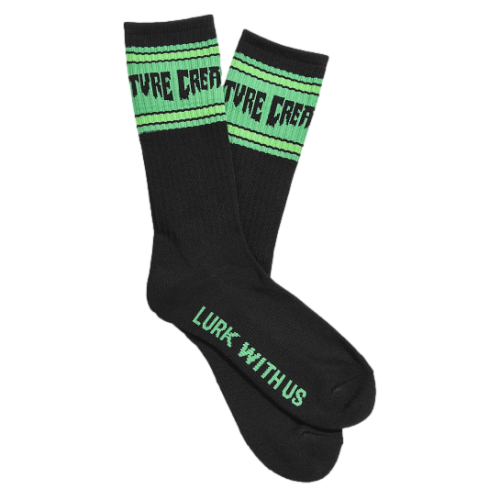Creature Lurk With us Sock Mens Black