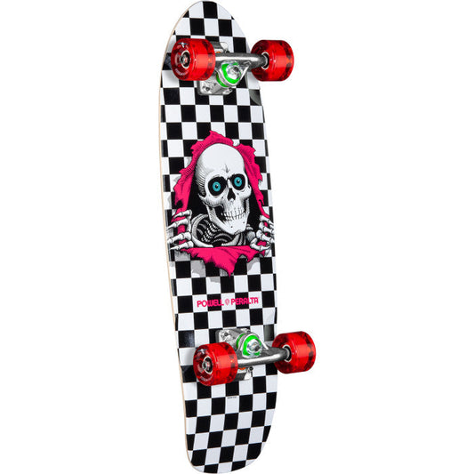 Powell Peralta Sidewalk Surfer Checker Ripper Birch Cruiser Complete Skateboard