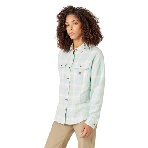 Dickies Long Sleeve Flannel Shirt Women's