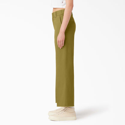 Dickies Women's Twill Cropped Ankle Pant