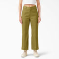 Dickies Women's Twill Cropped Ankle Pant