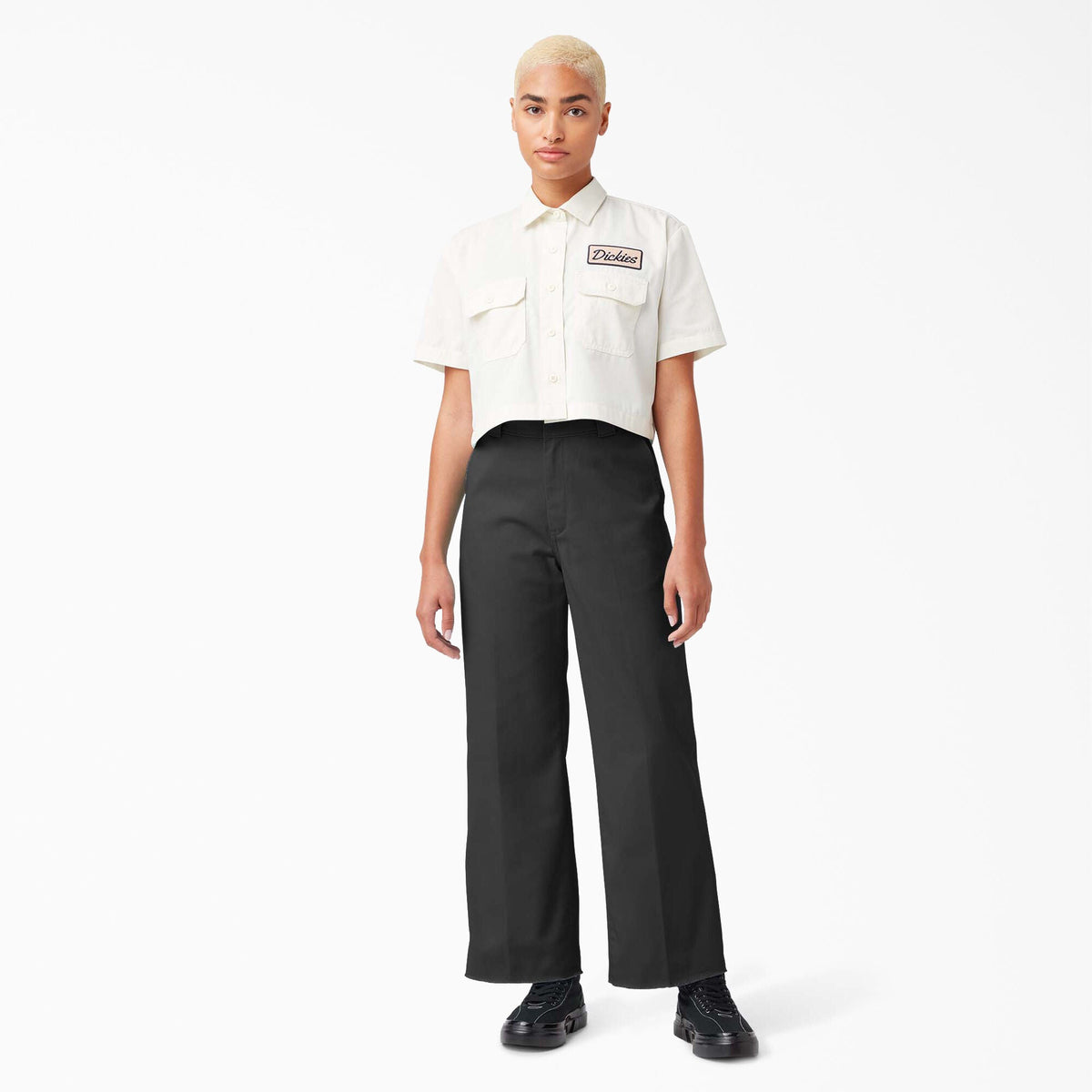 Dickies Women's Twill Cropped Ankle Pant