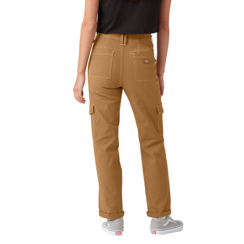 Dickies Women's Skinny Fit Cuffed Cargo Pants
