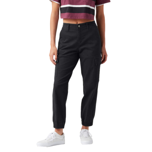 Dickies  High Rise Fit Cargo Jogger Pants Women's Black