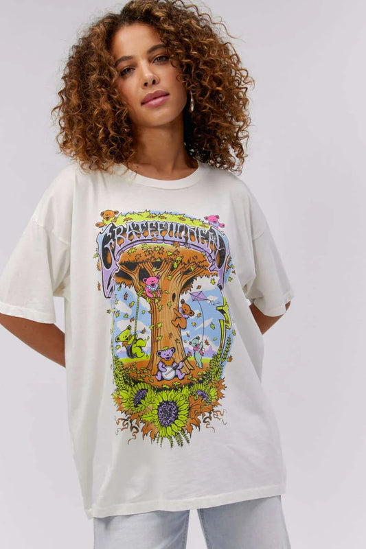 Daydreamer Grateful Dead Autumn Bears Tee