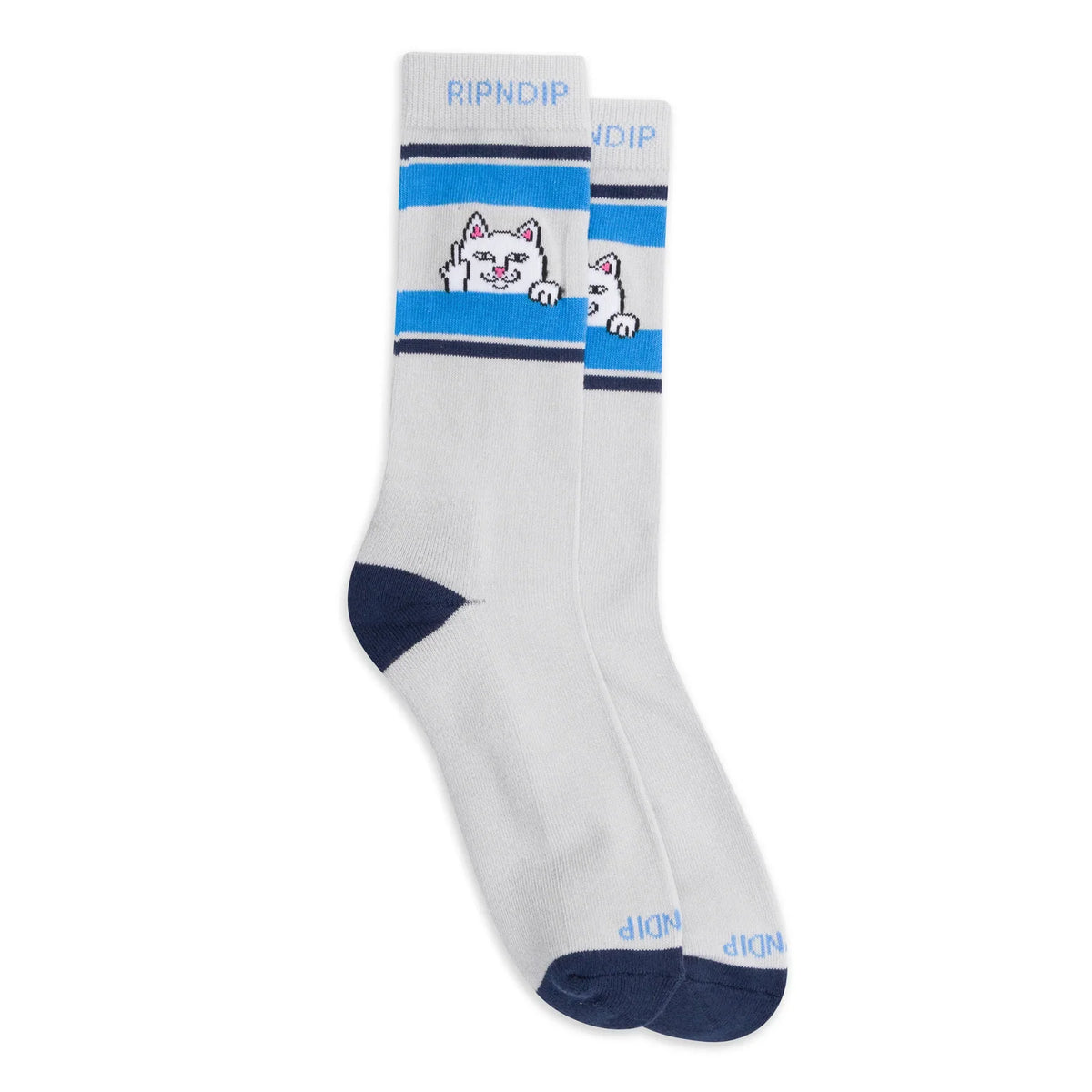 Ripndip Peeking Nermal Socks Grey