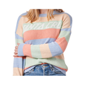 Santa Cruz Multi Stripe Crew Neck Women's Sweater
