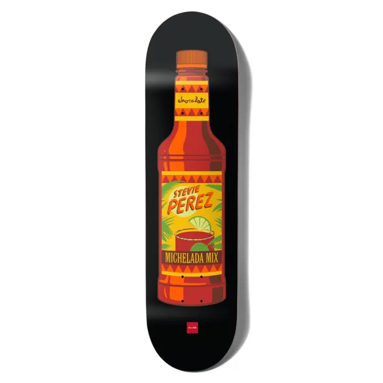 Chocolate Perez Essentials Hecox 8.0" Deck