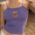 Huf Shroom Knit Tank Top Womens Violet
