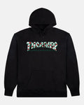Thrasher Roses Hoodie Black