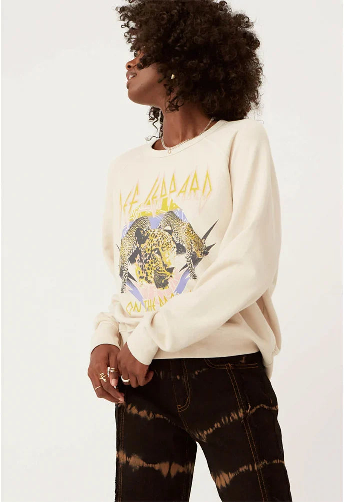 Daydreamer Def Leppard Prowel Crewneck Sweatshirt